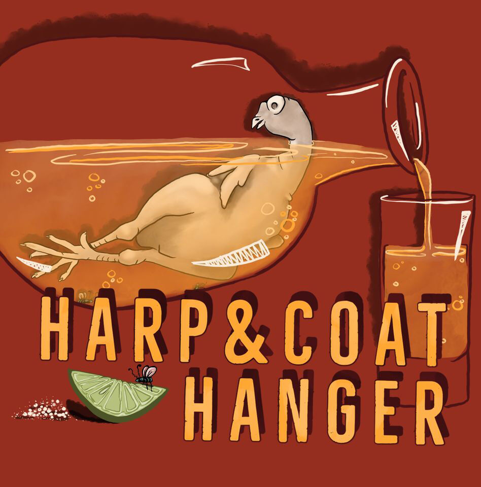 Harp and Coat Hanger